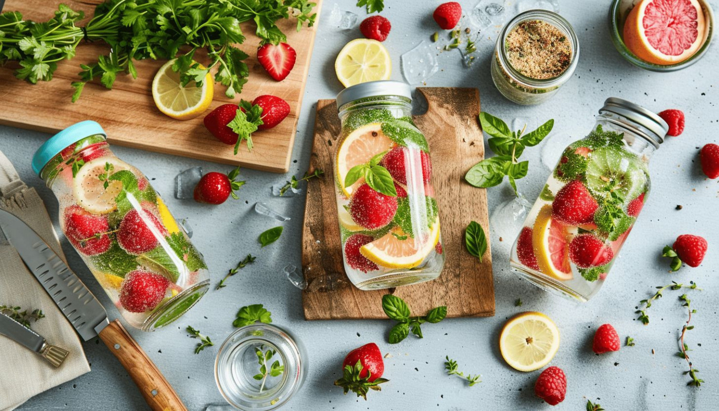 Découverte des eaux aromatisées maison recettes et bienfaits insoupçonnés