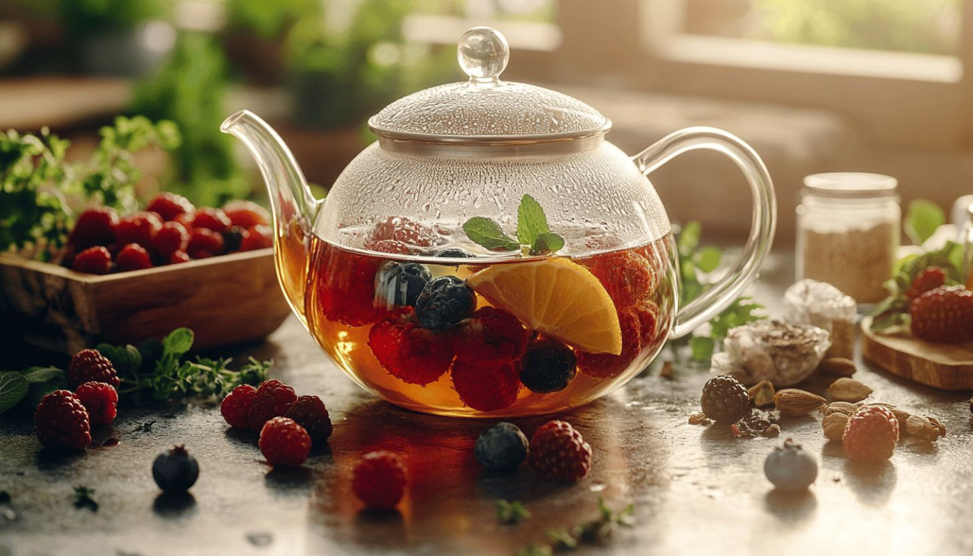 Infusions maison tendances pour booster votre énergie sans caféine