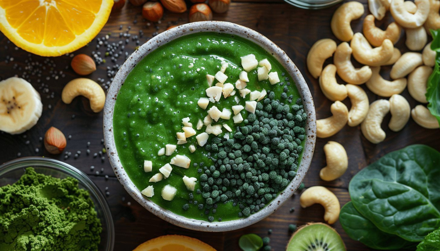 Substituts de repas sains cuisiner avec la spiruline